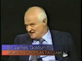 Mystery Sir James Goldsmith...