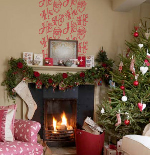 Christmas Ho Ho Ho Wall Runner