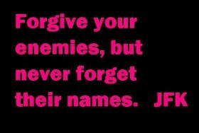Forgiveness is not forgetting