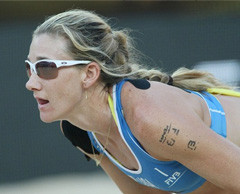 Kerri Walsh Jennings, Women's Volleyball. Photo credit: nbcolympics ...