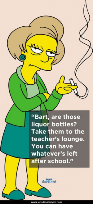 Quotes from the simpsons