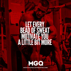 Sweat Fitness Quotes Motivational