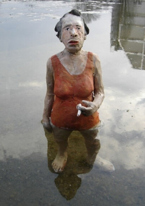 Volker Marz sculpture from the Berlin exhibition Hannah Arendt ...