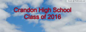 Crandon High SchoolClass of 2016 cover