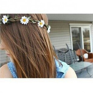Tumblr girl flower crown | Hair