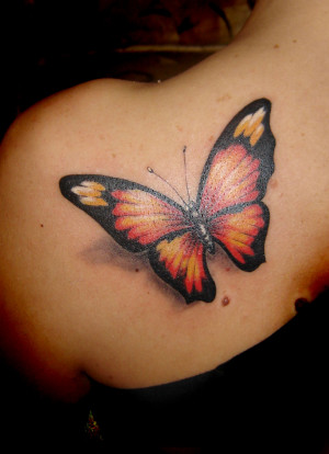 But freedom itself is another meaning of butterfly tattoo design ...