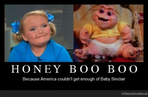 Honey Boo Boo Demotivational Poster