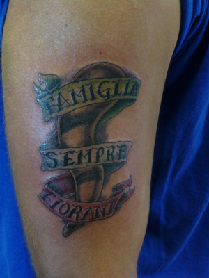 Italian Family Tattoos Talian iattoos for men