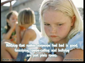 AA Bullying - nothing that makes someone feel bad is good