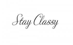 stay classyy | via Tumblr