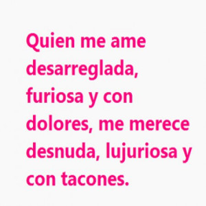 rmino de la palabra si eres una mujer decidida entonces eres de