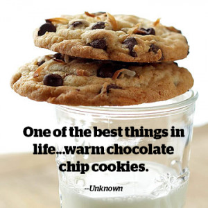 Chocolate Chip Quote