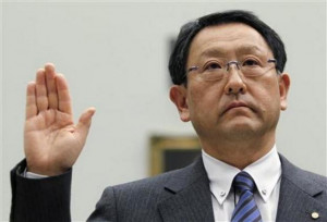 Akio Toyoda When the cars are damaged it is as though I am as well