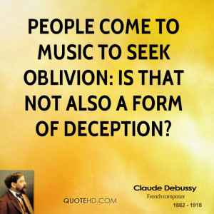 Claude Debussy Quotes