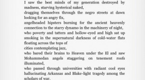 to recreate the syntax and measure of poor human prose and stand ...