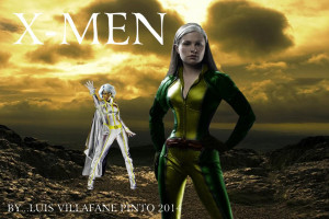 my movie x-men version of rogue and storm