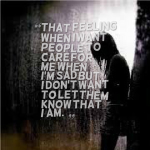 Feeling Sad Quotes Quotes picture: that feeling