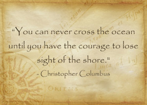 Christopher Columbus travel quotes