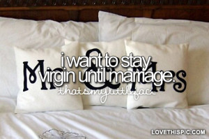 Virgin Until Marriage