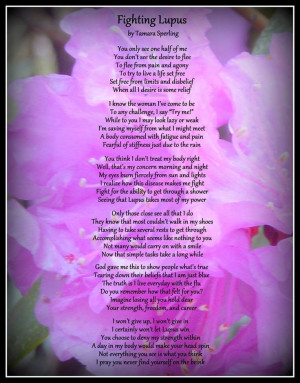Lupus poem-on the dot. #lupus