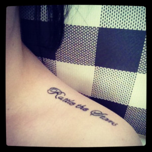 my Treasure Planet tattoo. To me, the quote is a reminder to live life ...