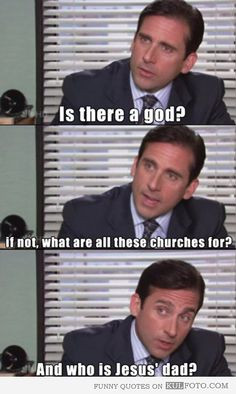 the office quotes | The Office Quotes: Michael Scott Thinking About ...