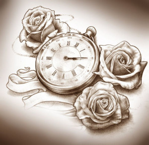 More Tattoo Images Under: Clock Tattoos