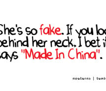 Quotes About Fake Girls Backstab fake girl gossip