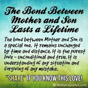 Mother-son bond
