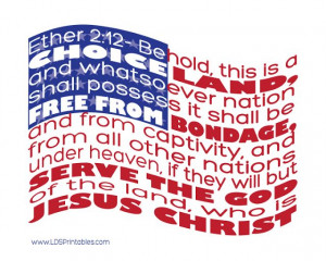 LDS Printables: This is a Choice Land