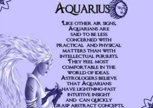 Aquarius - 21 Jan -19 Feb