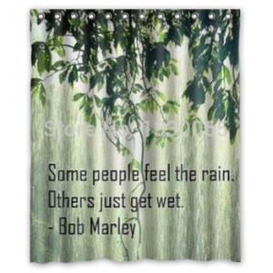 Personalized Bob Marley Quotes Shower Curtain Pop Style from Reliable ...