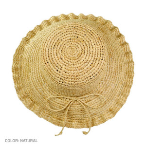 Crochet Floppy Hat with Brim