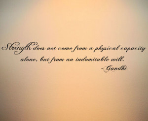 collection gt famous quotes strength from will wall decals wallpaper