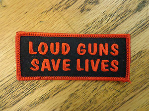 Loud-Guns-Funny-Sayings-Motorcycle-Vest-Biker-Outlaw-Patch-Club-Patch ...