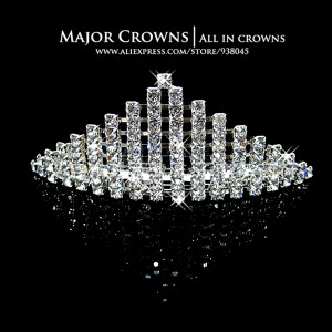 jewelry hair combs factory wedding gift bridal party prom tiara crown