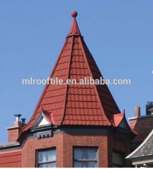 ... sale Buliding materials variety color stone-coated metal roof tiles