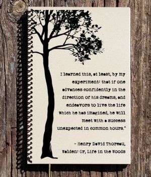 Motivational Quote - Henry David Thoreau Quote - Follow Your Dreams ...