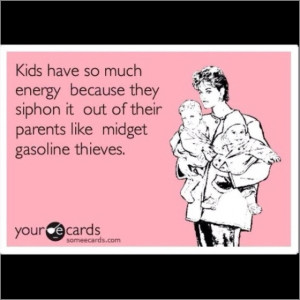 Kids = midget gasoline thieves.