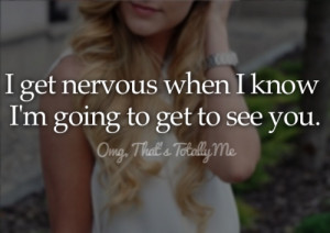 ... image include: love, nervous, girl, omg that's totally me and heart