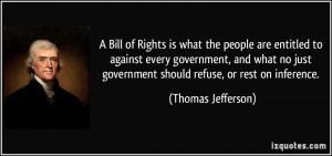 Bill Of Rights quote #2
