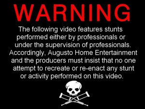 Augusto Home Entertainment Jackass Warning Image