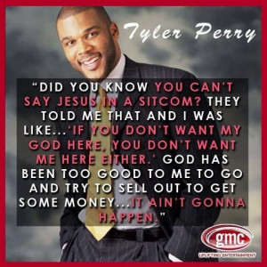 Tyler Perry... This is why I love you