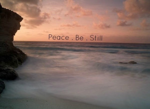 Peace Be Still, quotes