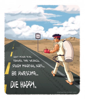 Ryu | Street Fighter | Quit your job. Travel the world. Study martial ...