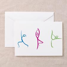 Yoga Pose Greeting Cards (Pk Of 10) for