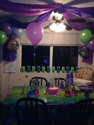 Monsters University Inc Party