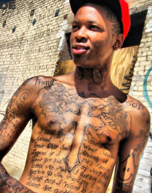 TATTOO LIFESTYLEZ FEATURE - DEF JAM RAPPER YG