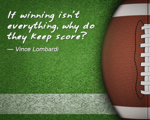 Sports quote by Vince Lombardi