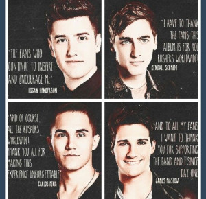 Big Time Rush Quotes James Big time rush.
